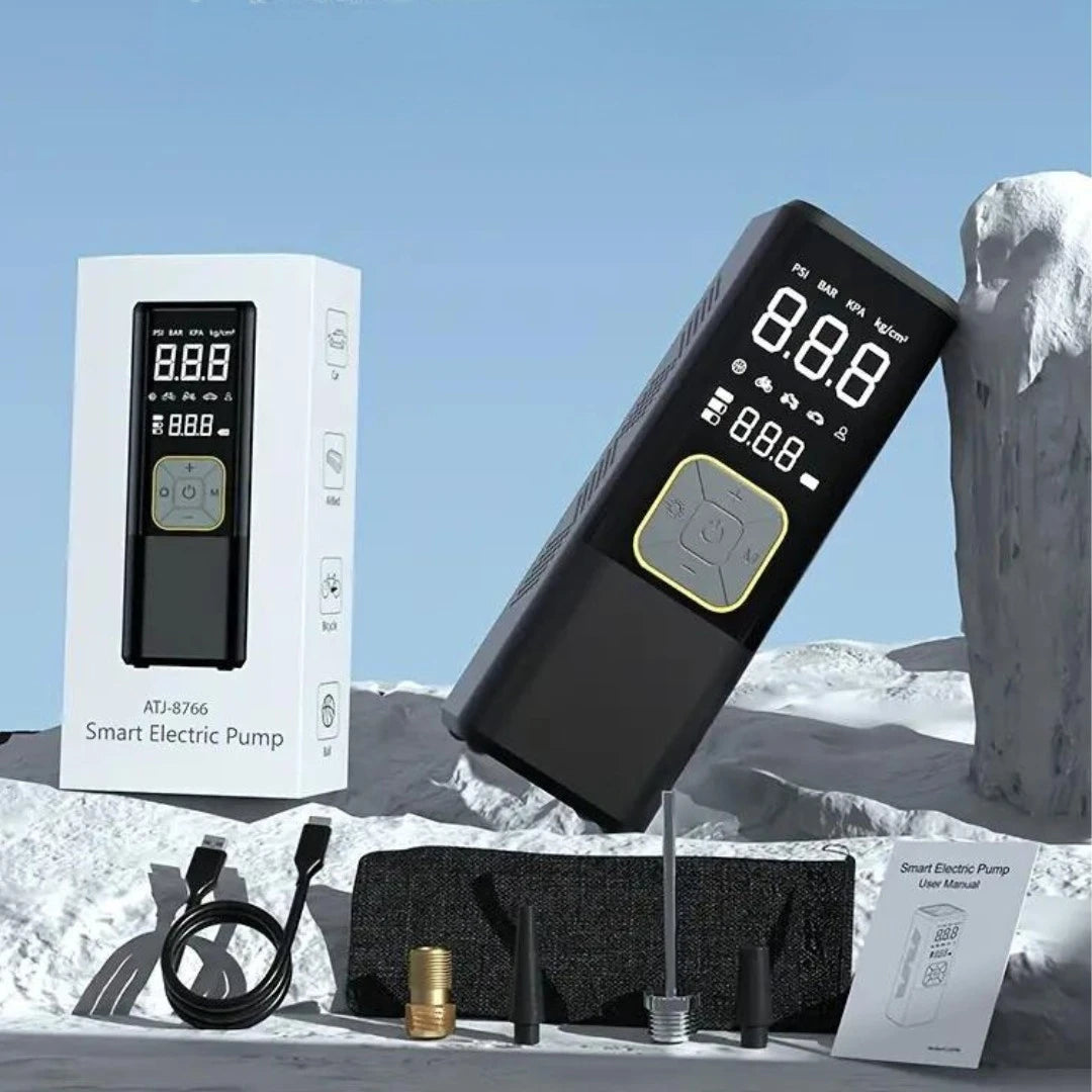 منفاخ هواء للسيارات - كهربائي ذكي موديل ATJ-8766