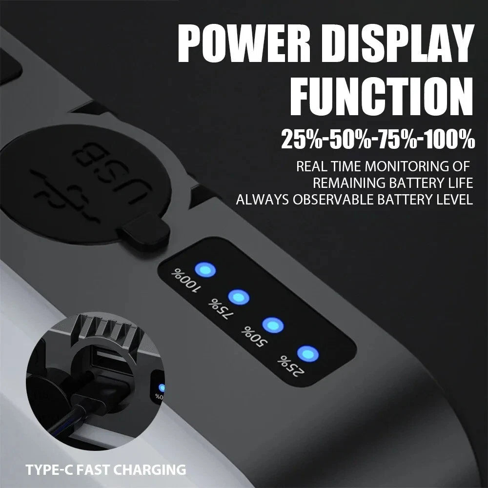 فانوس تخييم LED يعمل بالطاقة الشمسية قابل لإعادة الشحن