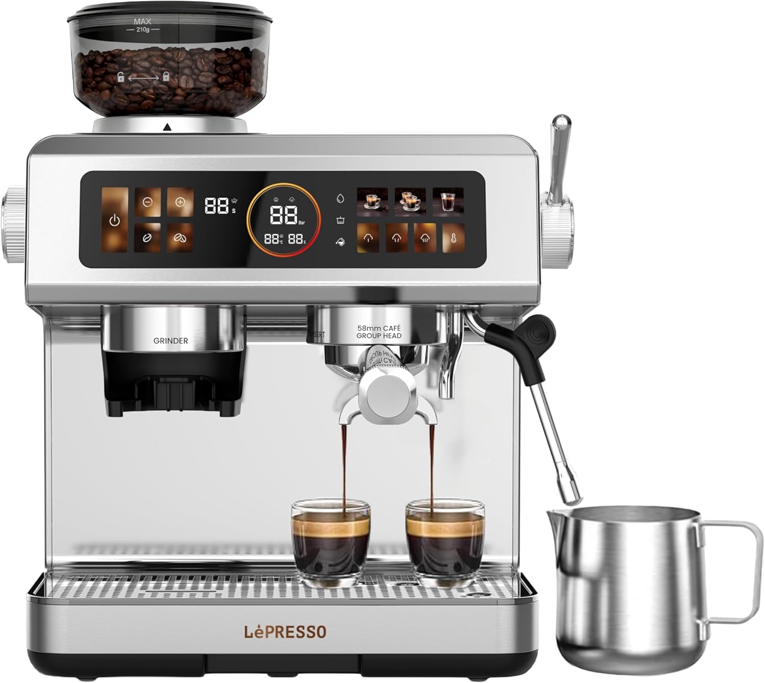 ماكينة قهوة LePresso شبه أوتوماتيكية