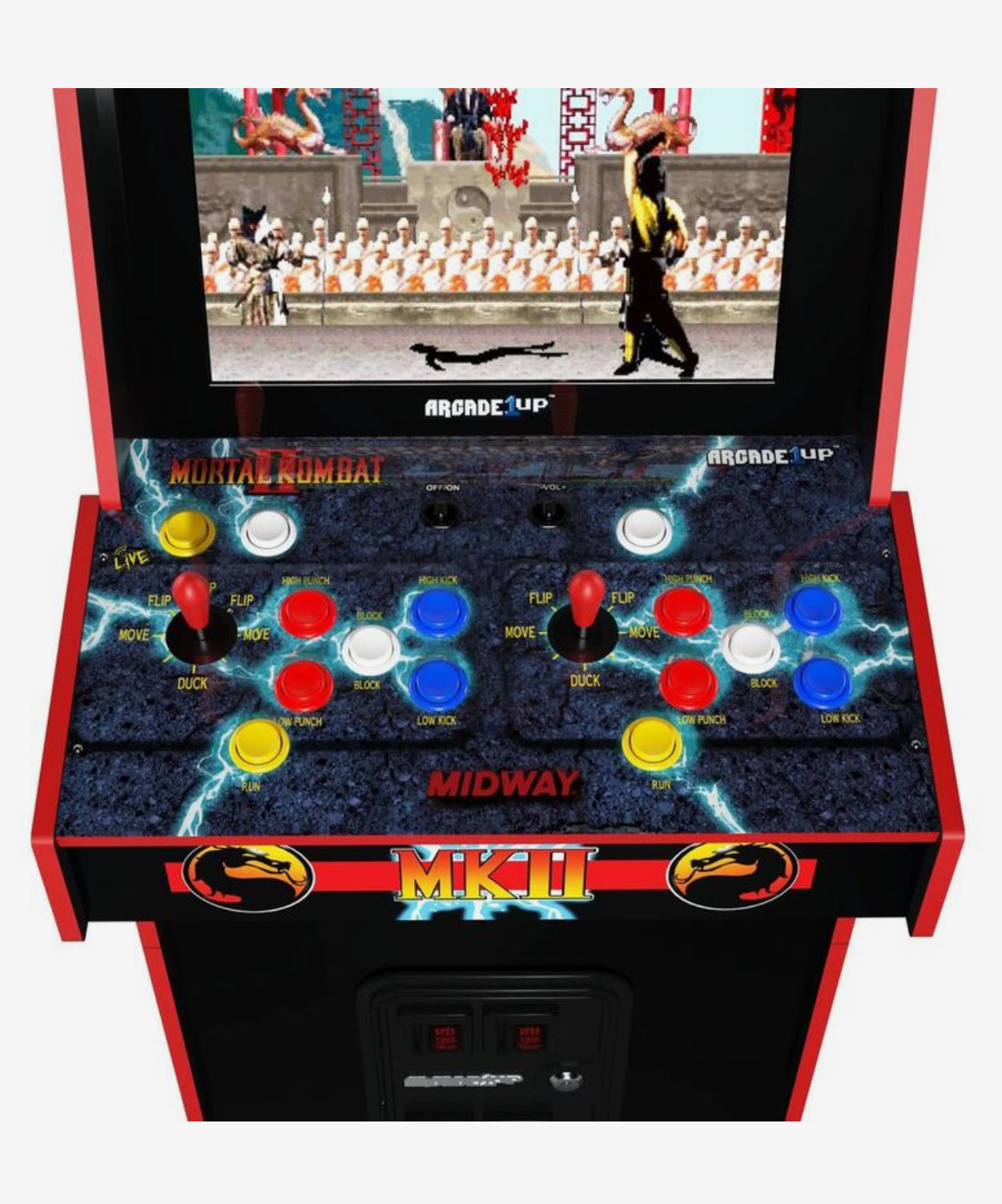 Arcade 1UP Mortal Kombat 2 Deluxe Arcade Machine
