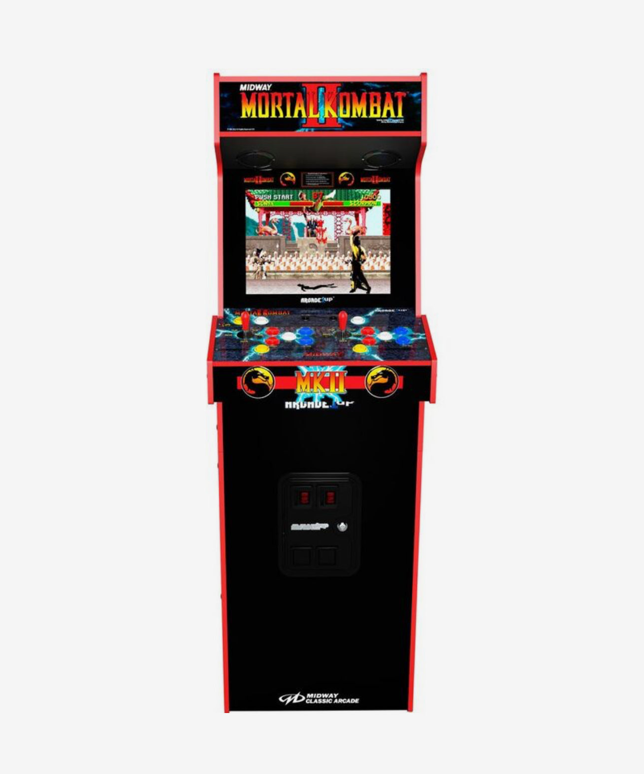 Arcade 1UP Mortal Kombat 2 Deluxe Arcade Machine