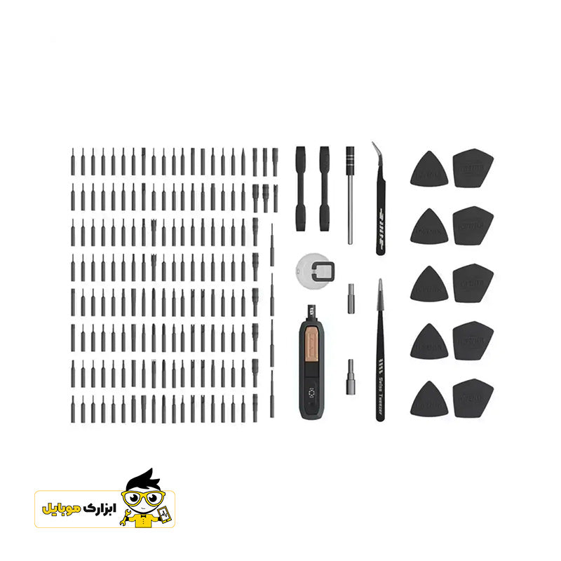 مجموعة أدوات جاكيمي الرقمية 160 قطعة مفك براغي صغير