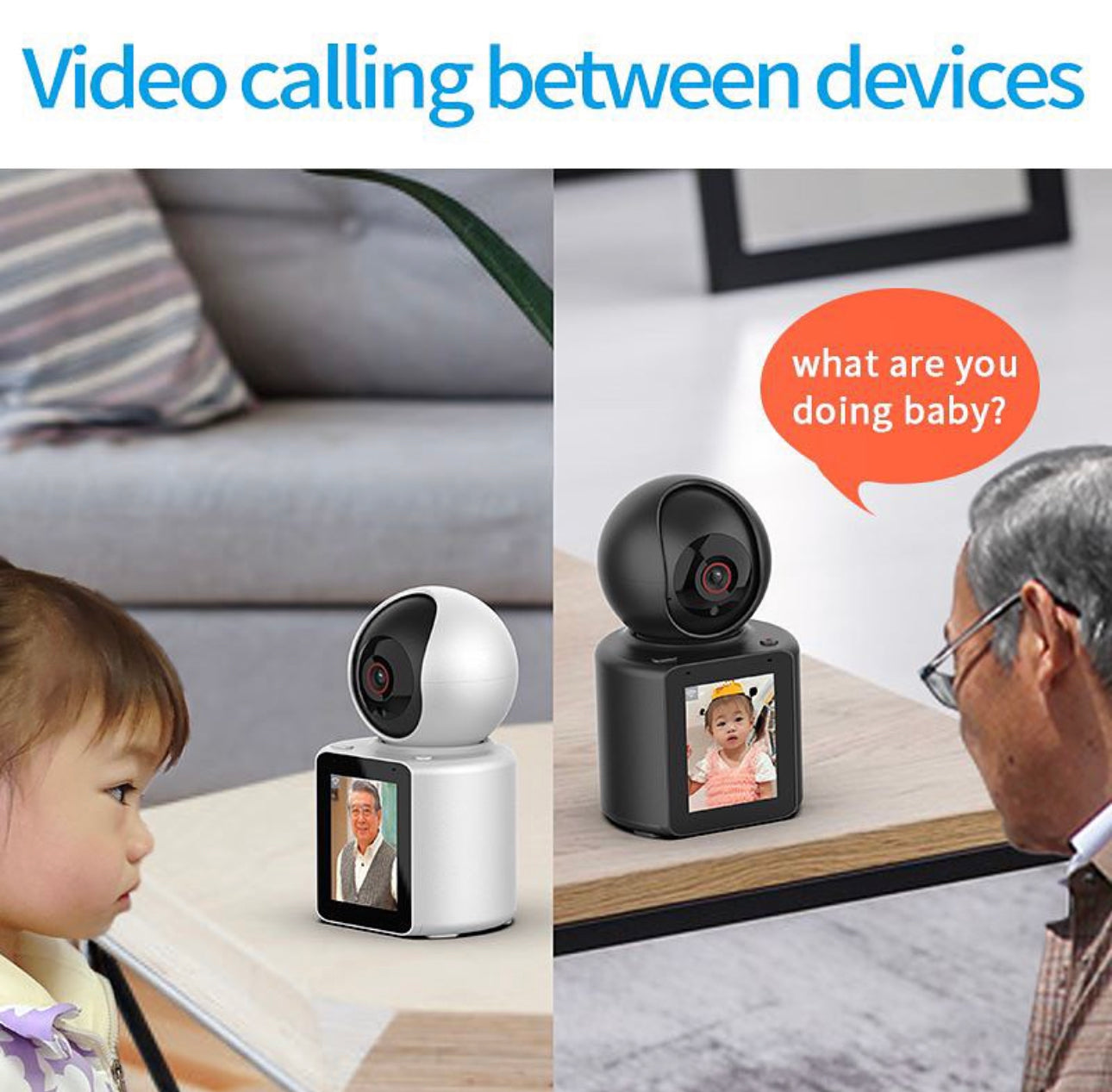 كاميرا مراقبة الاطفال