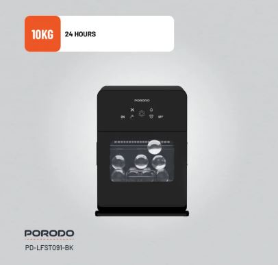 آلة صنع الثلج Porodo Lifestyle Sphere - أسود
