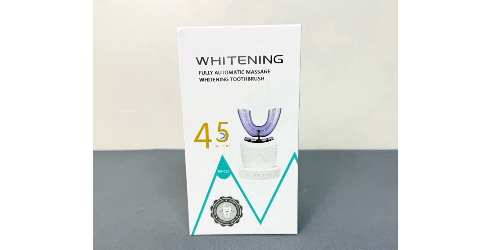 فرشاة أسنان لاسلكية لتبييض الأسنان أوتوماتيكية بالكامل مع خاصية التدليك