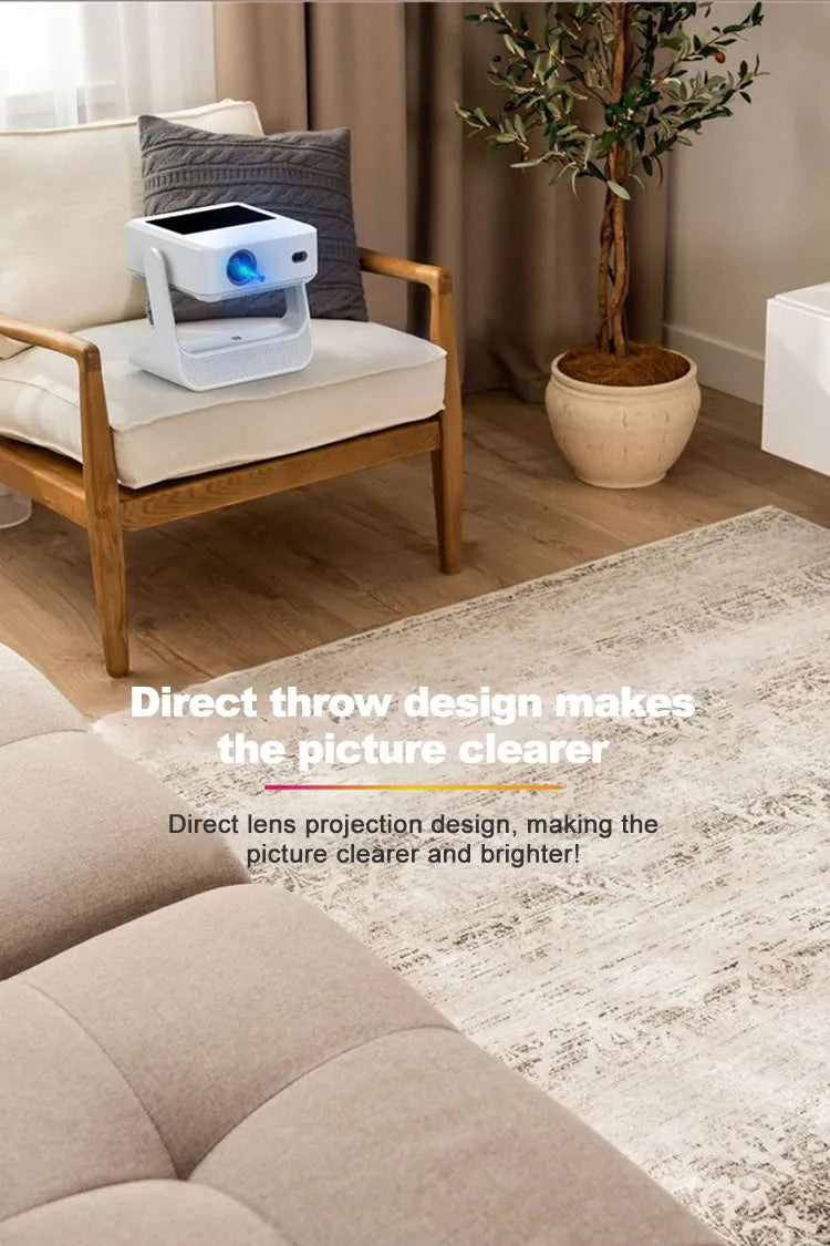 جهاز عرض متعدد الإمكانات بشاشة لمس تفاعلية