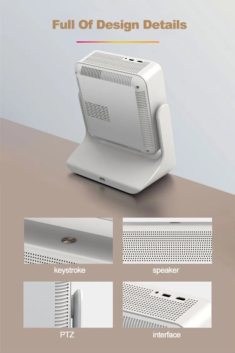 جهاز عرض متعدد الإمكانات بشاشة لمس تفاعلية